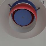 Louis Poulsen / Poul Henningsen “PH 5” pendant lamp / red / mid-century / Danish modern design / PH5