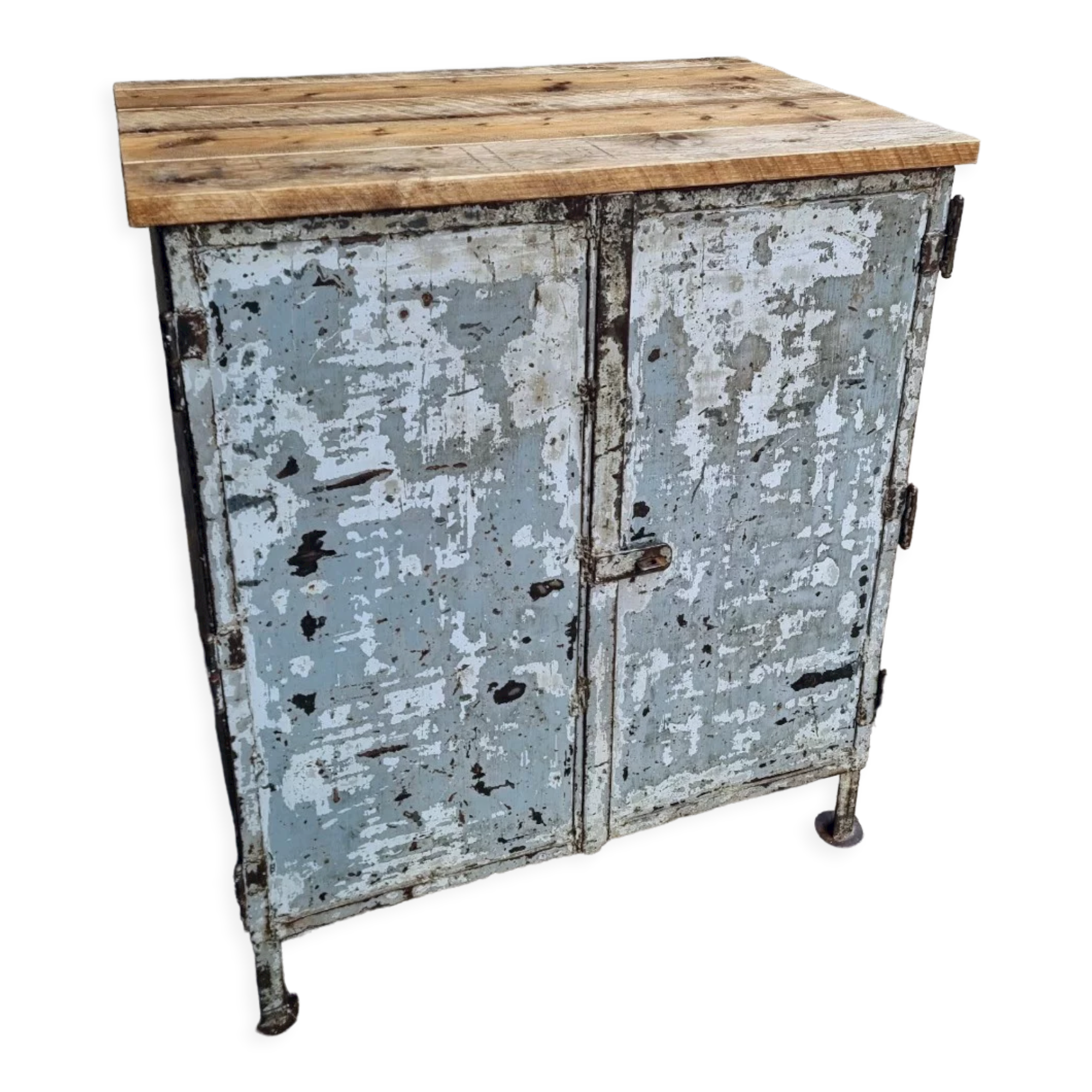 Industrial cabinet sideboard steel