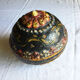 Handmade papier-mâché box