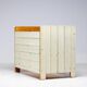 Reclaimed wood bench by Piet Hein Eek