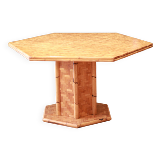 Bamboo dining table