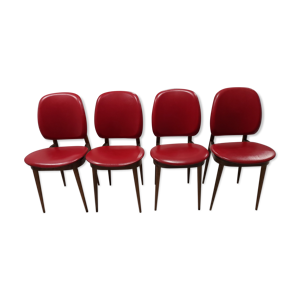 Suite de 4 chaises Baumann années