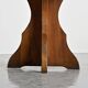 Pair of solid pine side tables, French Alps, circa 1970.