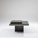 Lacquered wood bar table, 1970s