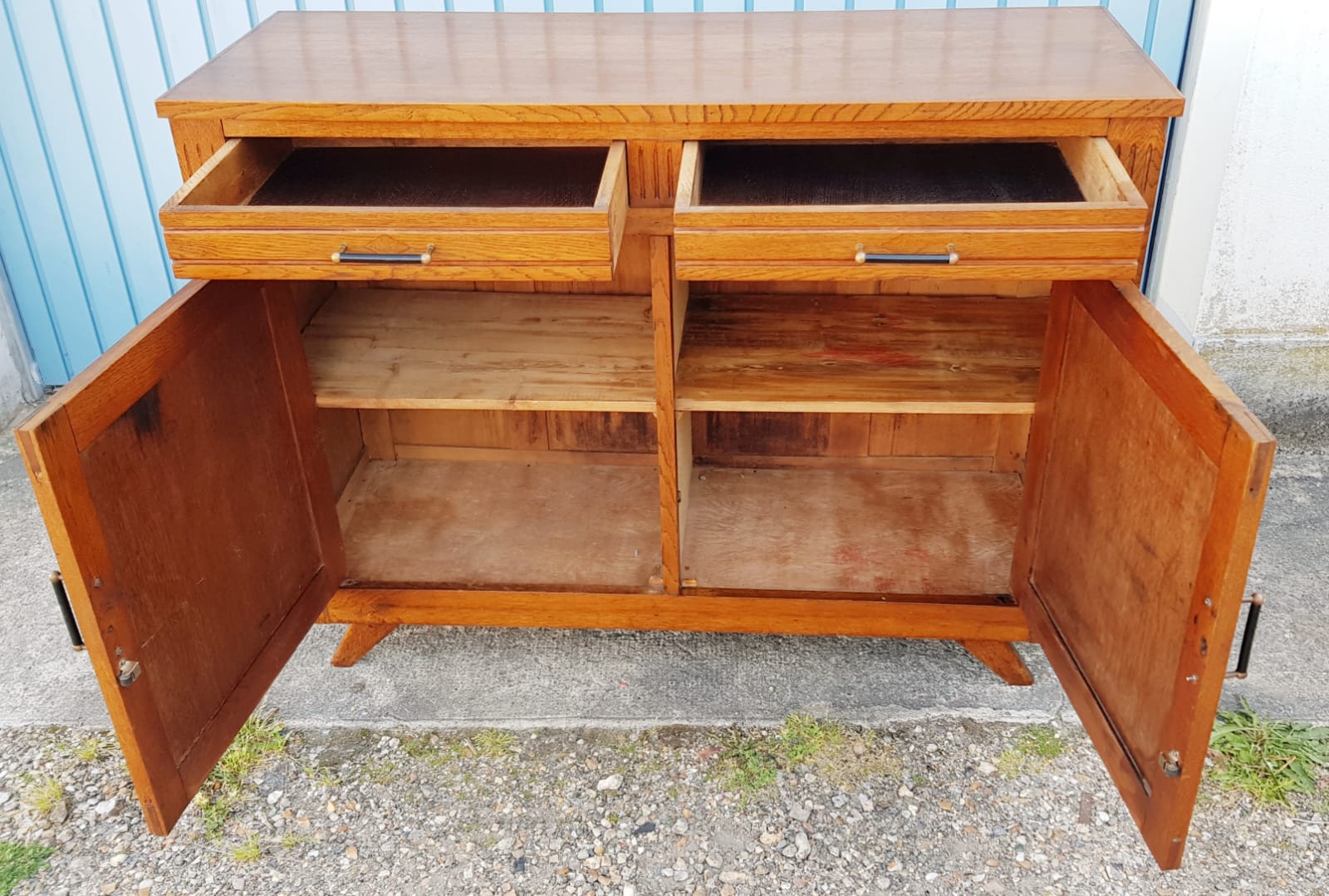 Oak buffet 1950