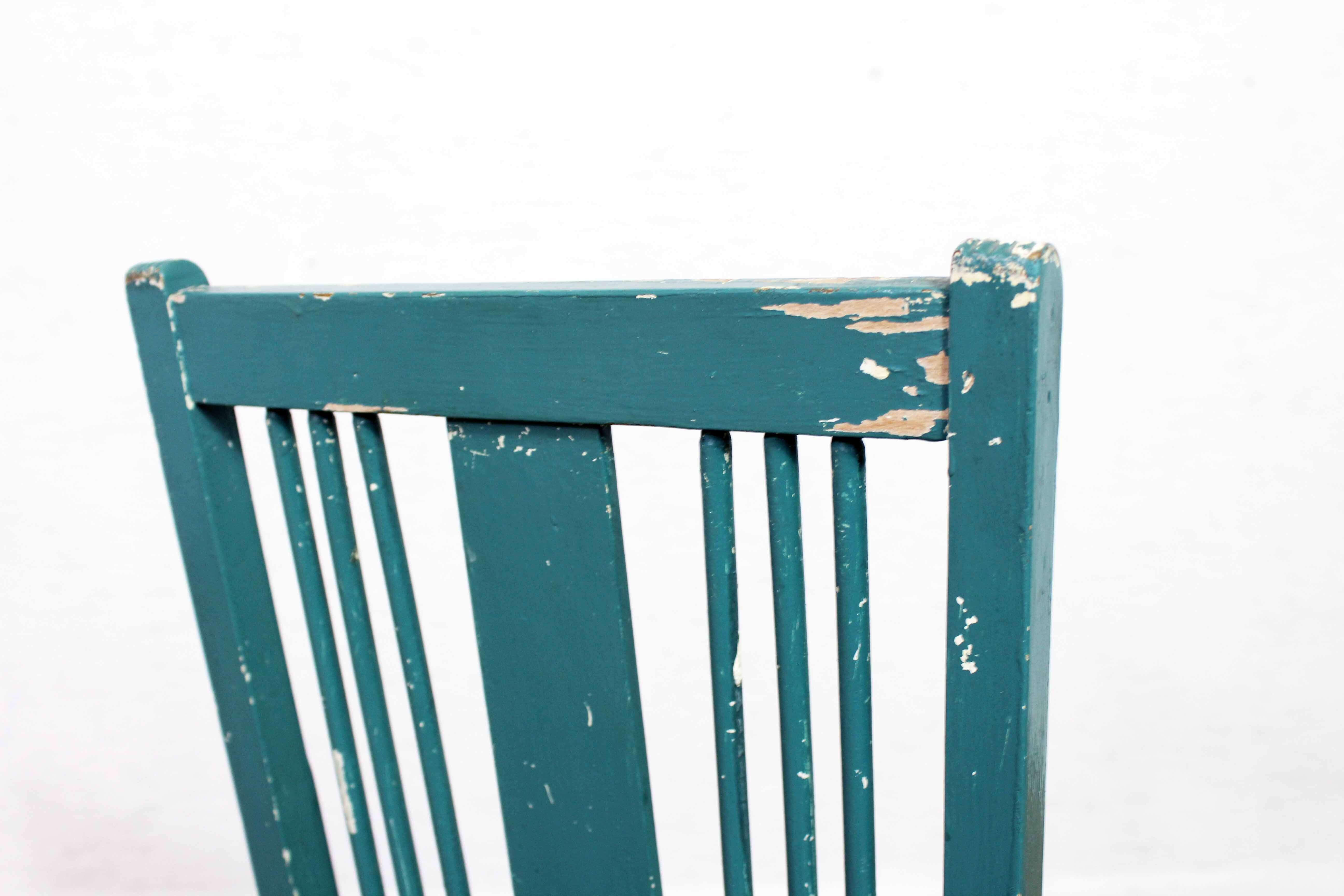 Wooden 50s children's chair