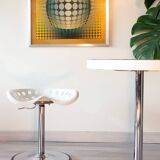 Etienne Fermigier telescopic stool for Mirima, 1972