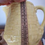 Digoin pitcher pale yellow