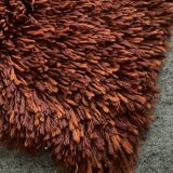 Vintage woven wool rug