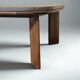 Brutalist slate coffee table