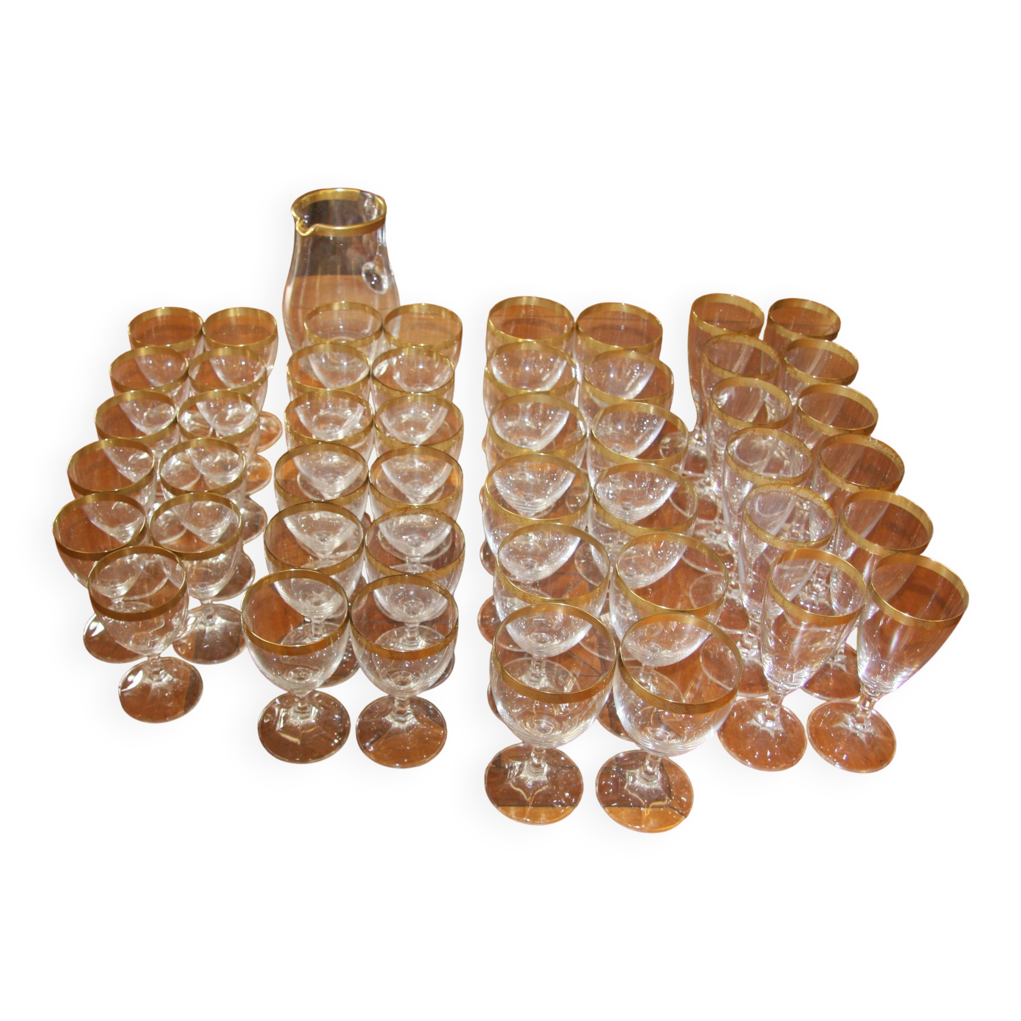 glassware set, 48 pieces