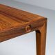 Kai Winding dining table in rosewood Poul Hundevad Denmark 1960