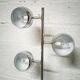 “Eye ball” floor lamp with tulip base