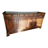 Antique 4-door oak sideboard