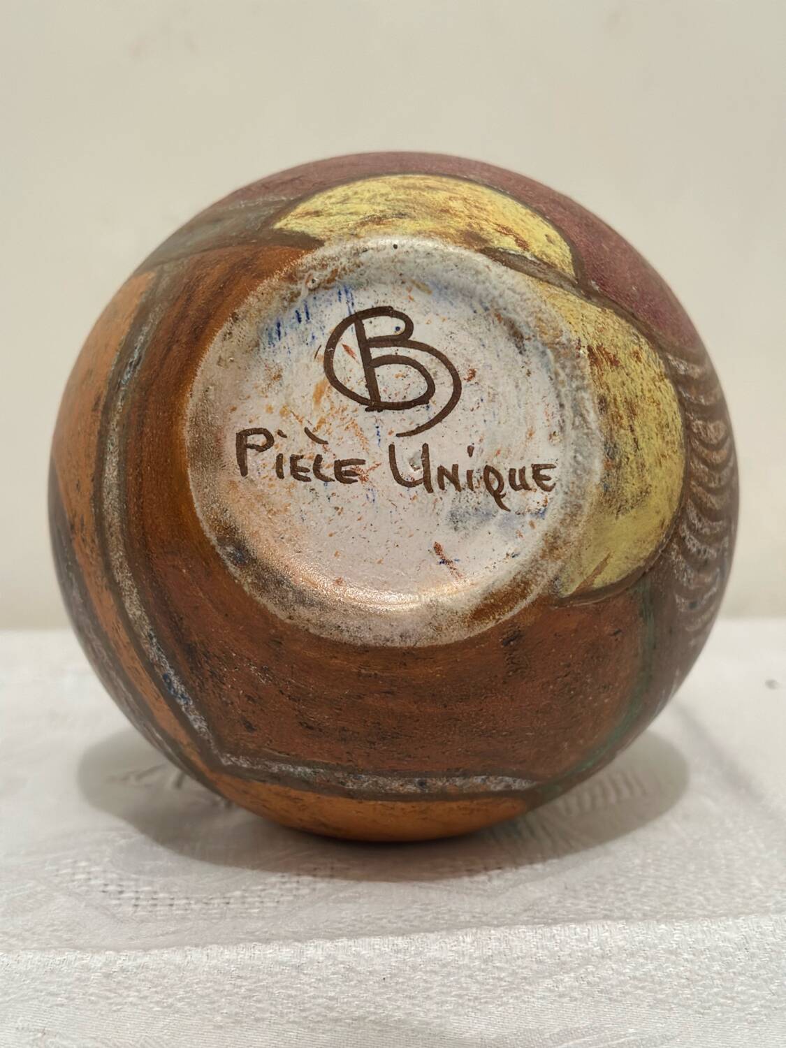 Ceramic vase by Bernard Buffat