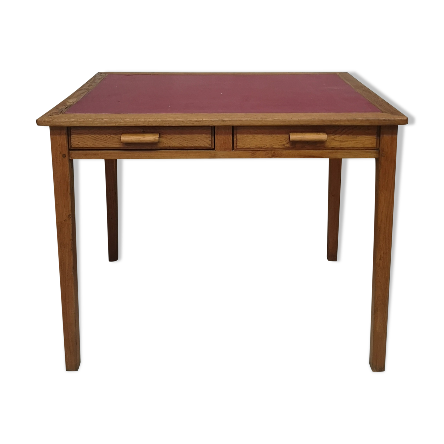 Flat office administration patina 1950 oak