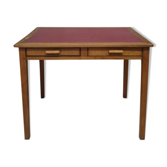 Flat office administration patina 1950 oak