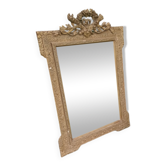 Stucco mirror