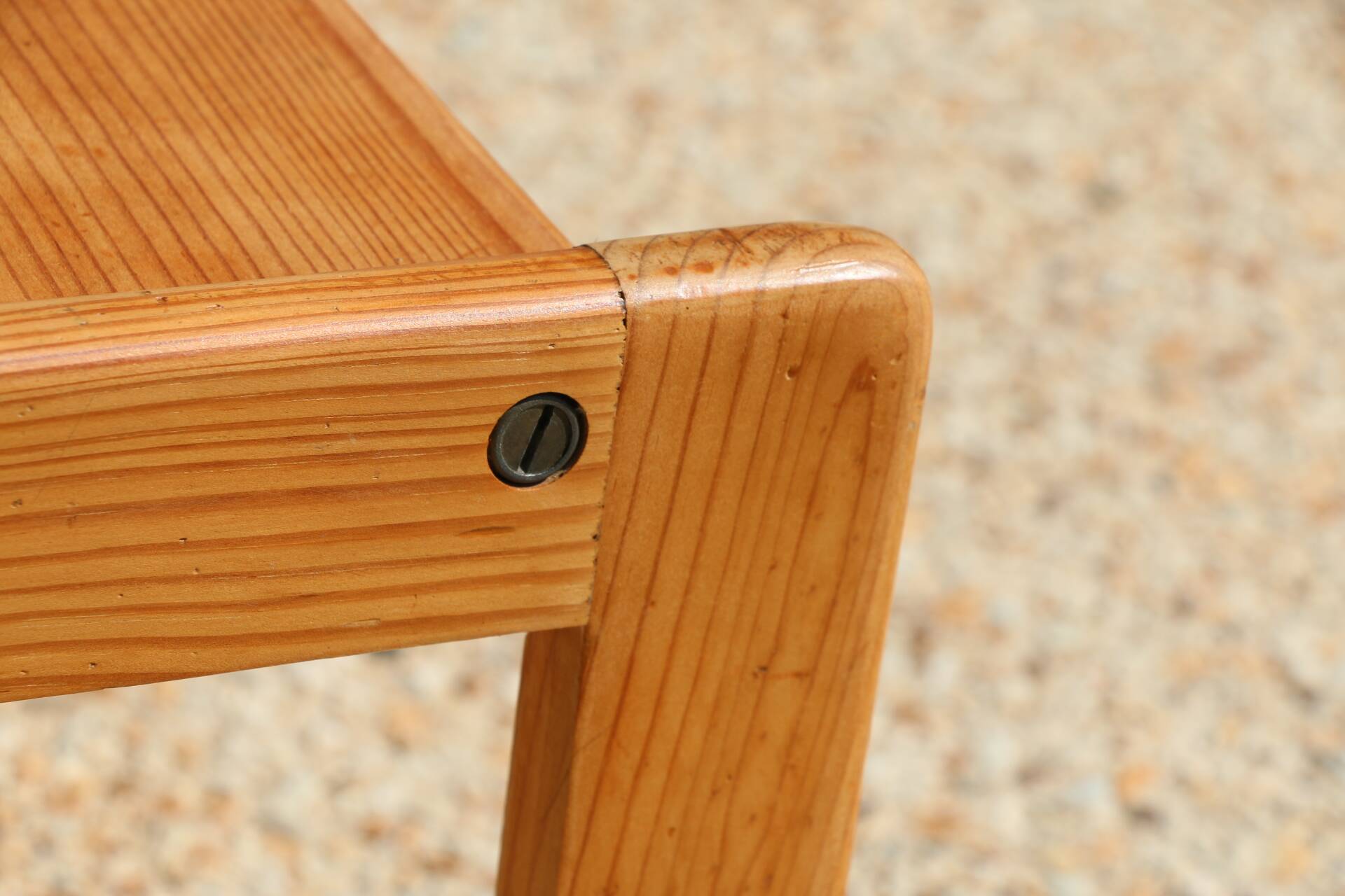 1960s pine coffee table