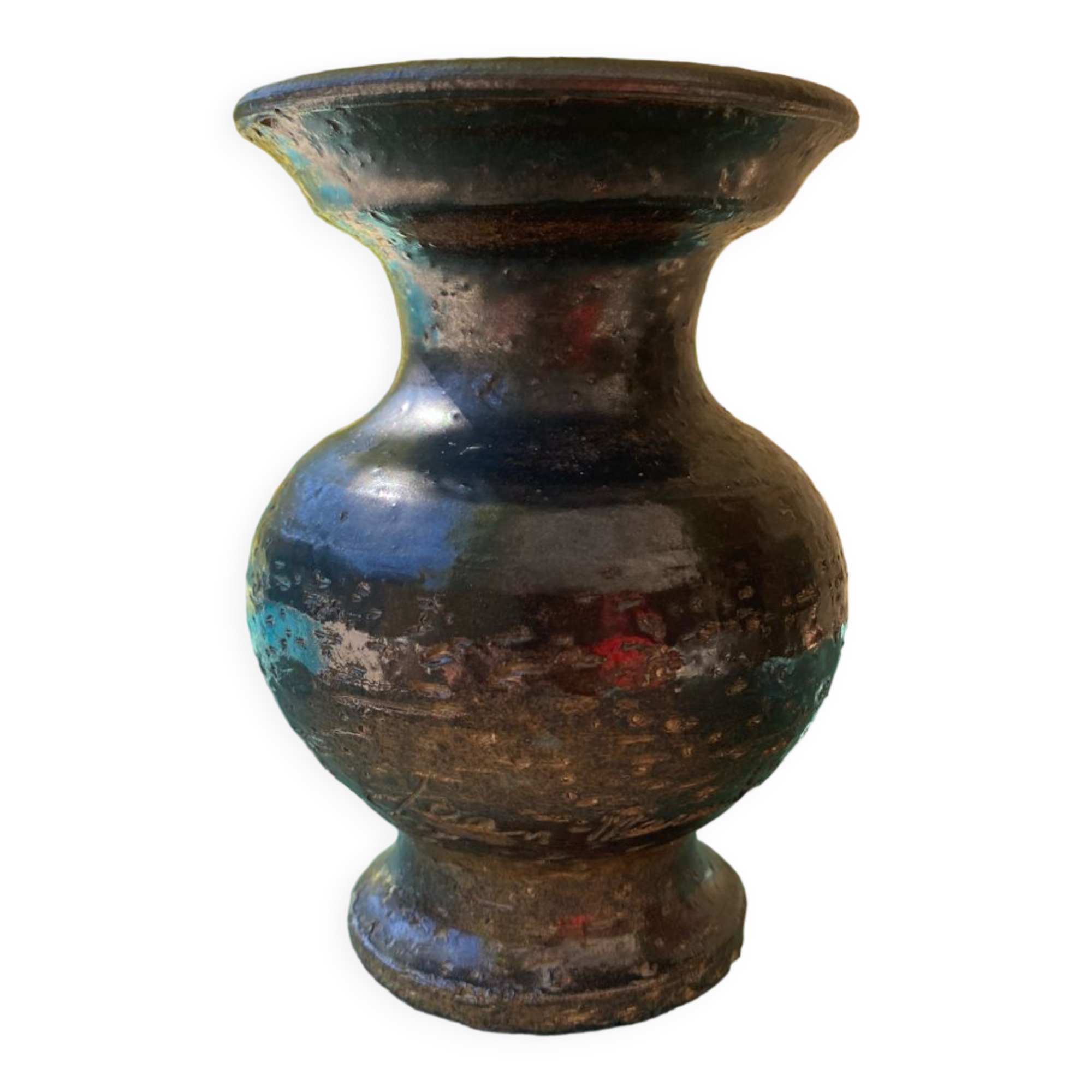 Jean Marais vintage ceramic vase Vallauris