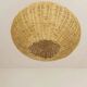 Suspension Gabrielle en rotin tressé – 60×30 cm – fabrication artisanale marocaine