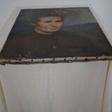 Portrait Oil on canvas Modern spirit signed Magisson 1930