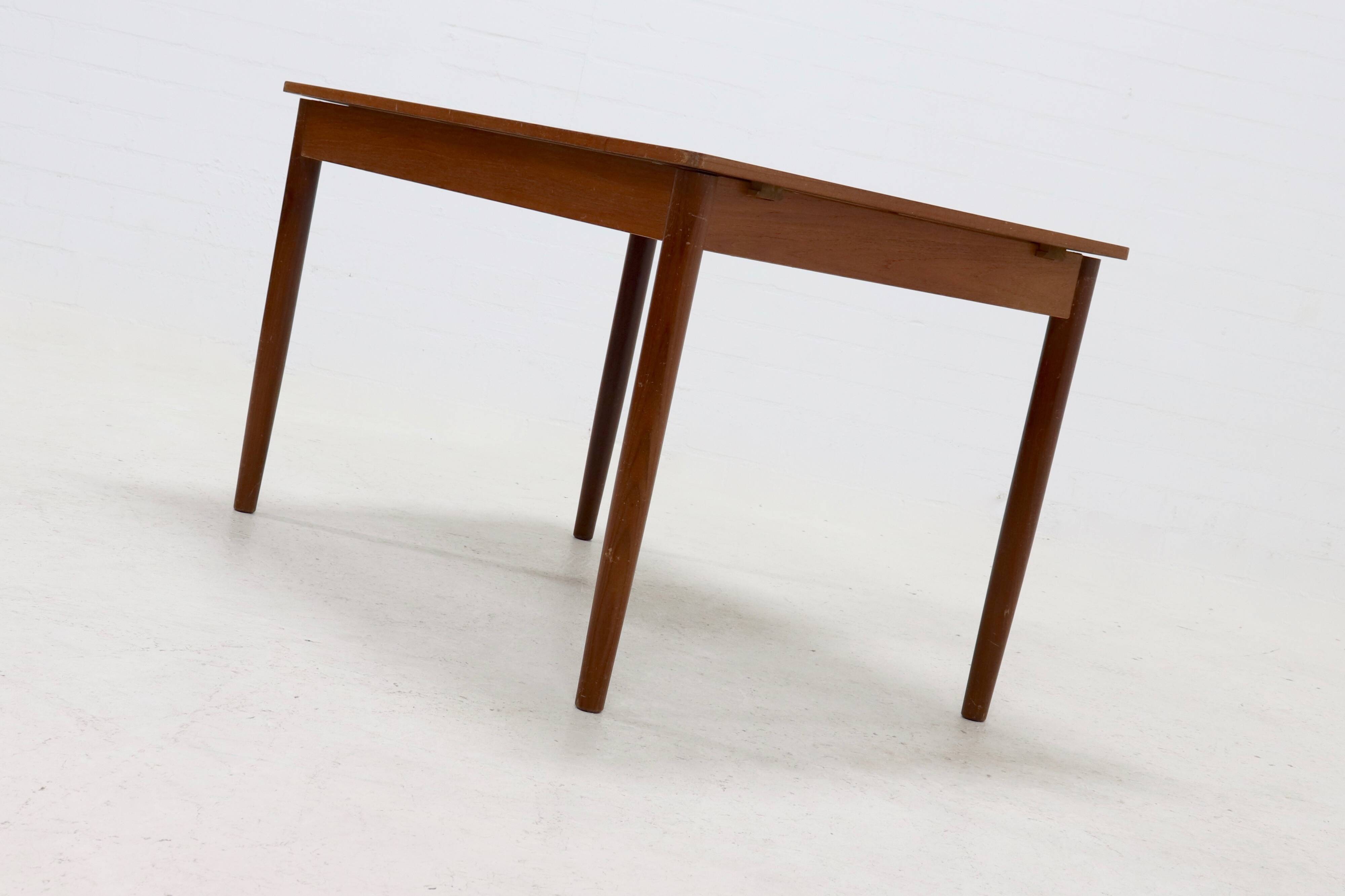 Extendable Teak Dining Table 1960s