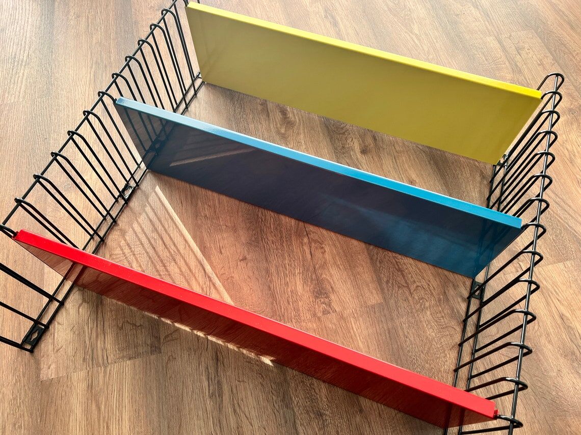 Vintage wall shelves in the style of A Dekker for Tomado