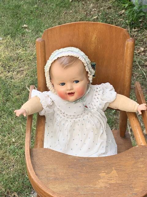 Raynal doll, baby, Marie Raphaëline circa 1952, collector