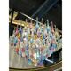 Grand Lustre en Verre de Murano Multicolore – Design Scénique