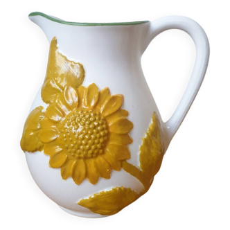 Pichet tournesol vintage