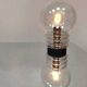 Vintage Bulb Bubble Glass Table Lamp Herbert Proft Glashutte Limburg