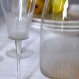 Carafe antique crystal end time Napoleon