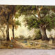 Le grand chêne, huile sur toile signé