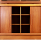 Vintage Danish design Dyrlund two-piece cabinet