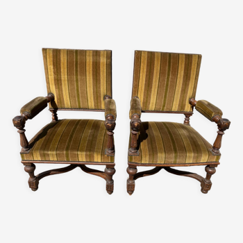 Pair of armchairs 19th