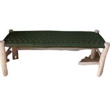 Wooden Entryway Bench with Built-in Storage - Rustic Entryway Bench for