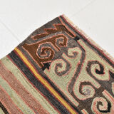 Wool on cotton kilim rug 202x166cm