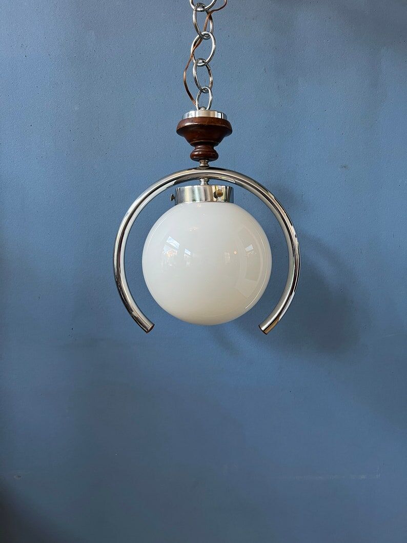 Italian Mazzega pendant lamp in Murano glass