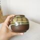 Vintage Olive Green Glazed Vase: 1970s KIL Ceramic Pottery
