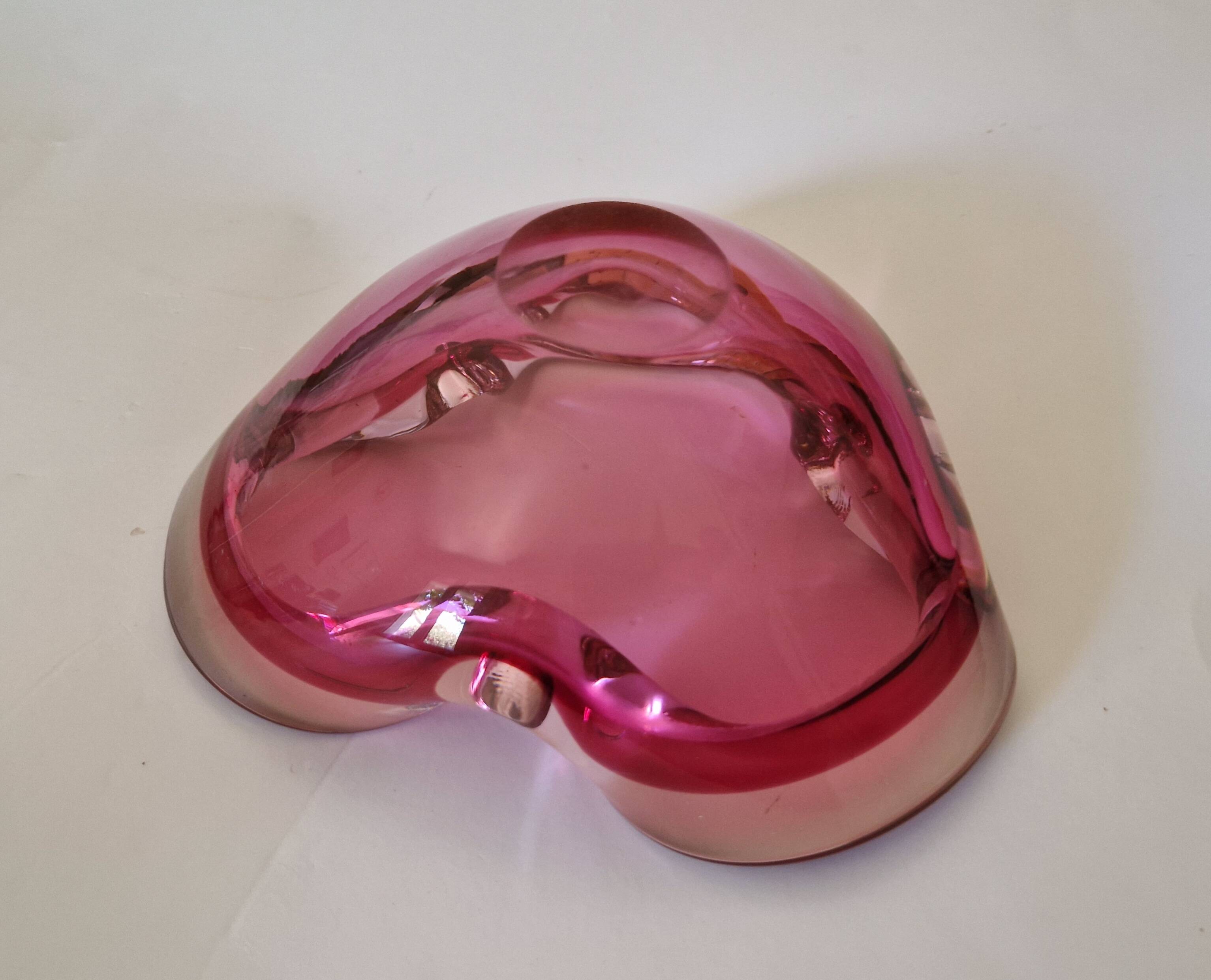 Ashtray or pocket emptier Murano by Flavio Poli 1960