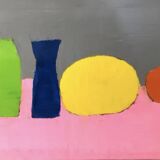 Tableau Huile au couteau
