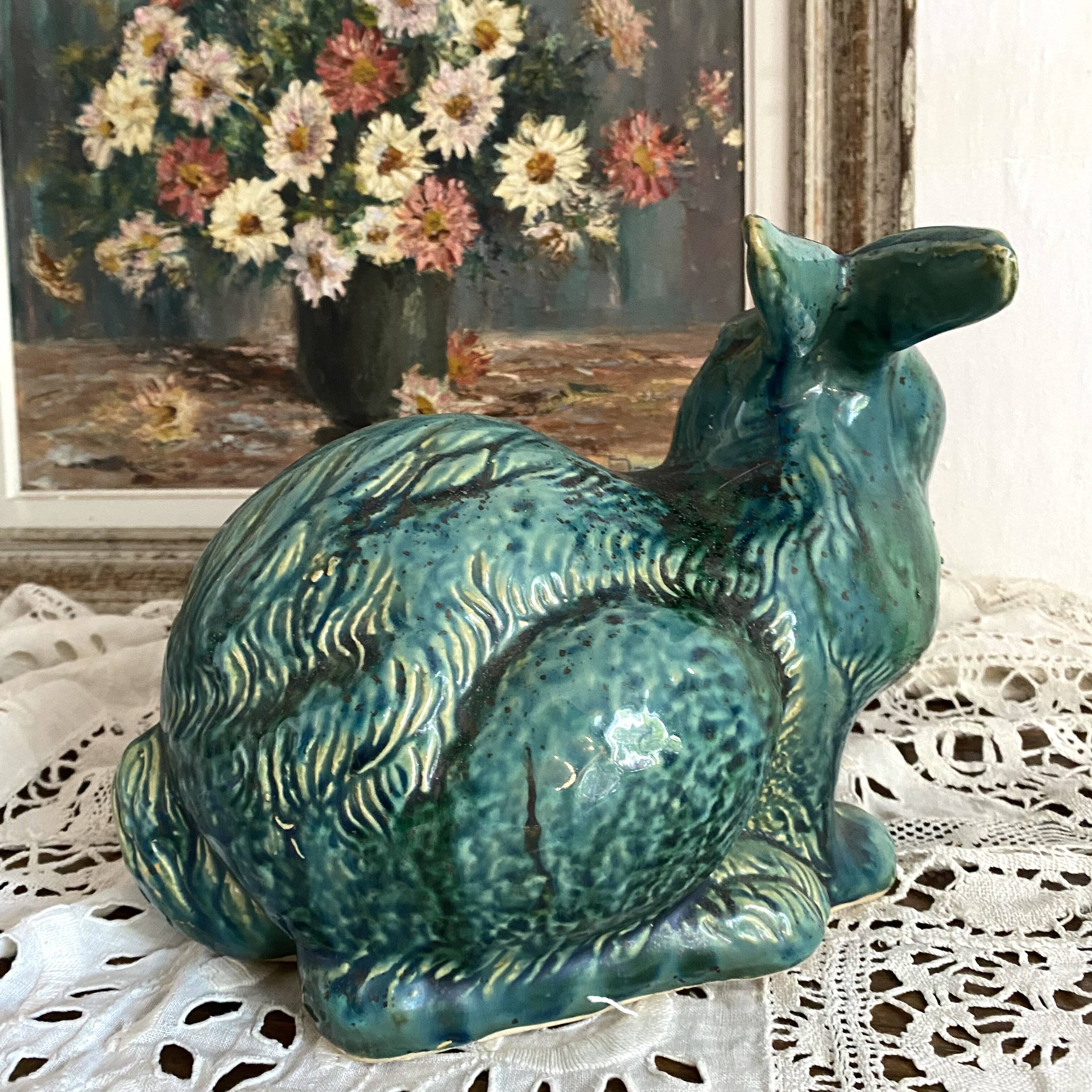 Large ceramic rabbit