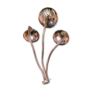 Grande lampe chromée des années