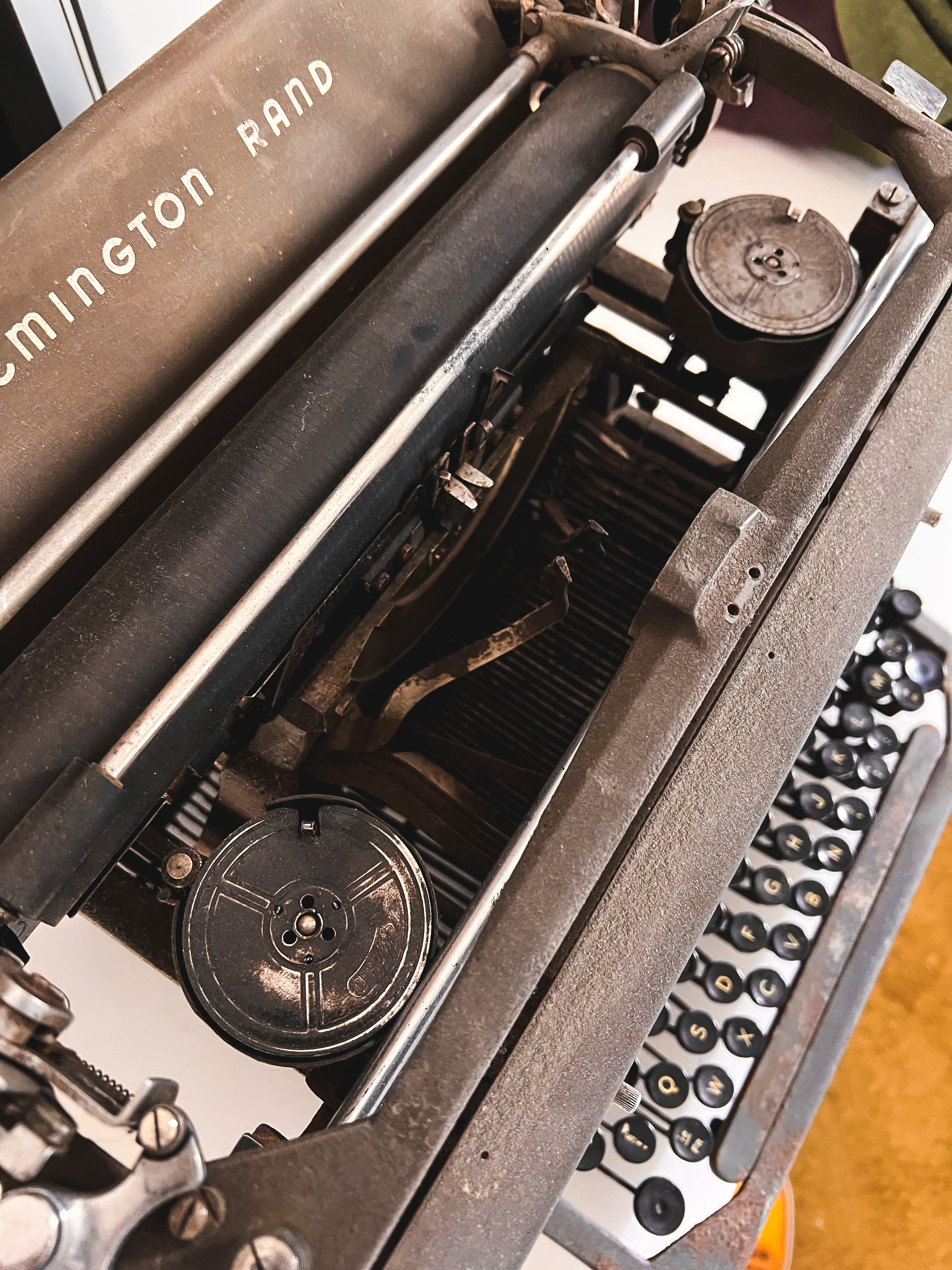 50s Remington Rand typewriter
