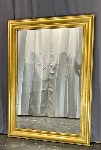 Miroir 133x93 cm époque XIXè Louis-Philippe belle dorure,très bon état