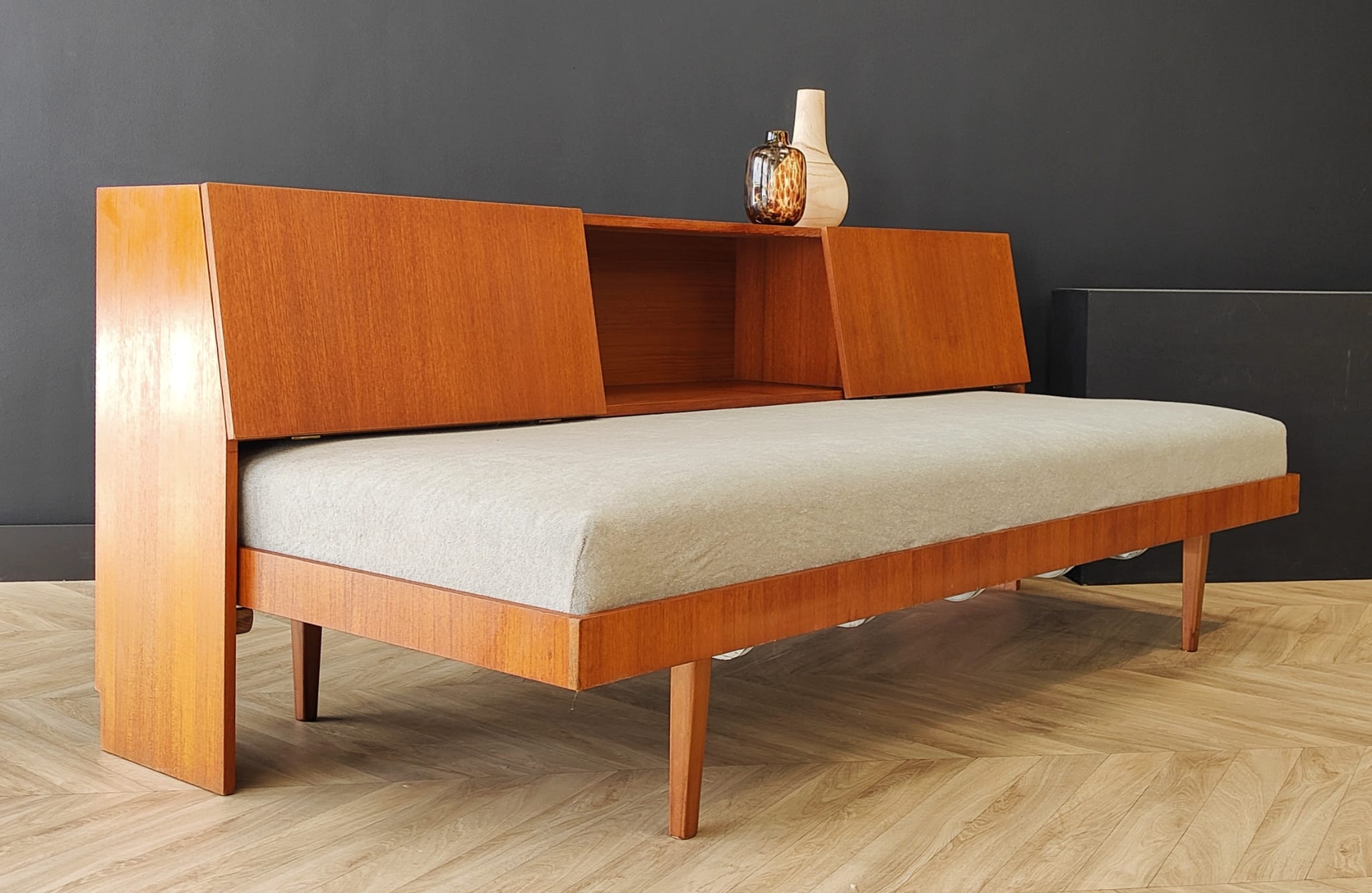 Mid century daybed vintage - sofa, sofa bed, sofa