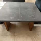 Sir Conran Vintage coffee table (1995) good general condition wood and zinc