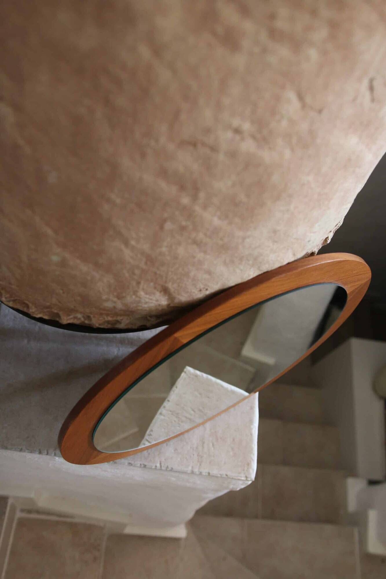 Vintage Scandinavian design mirror, 1960s
