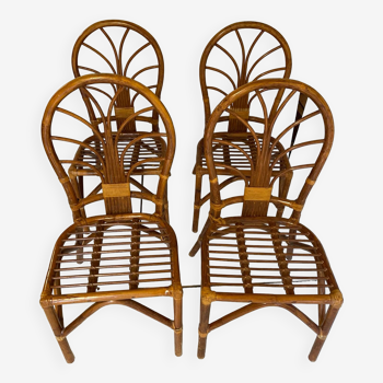 60s bamboo chairs